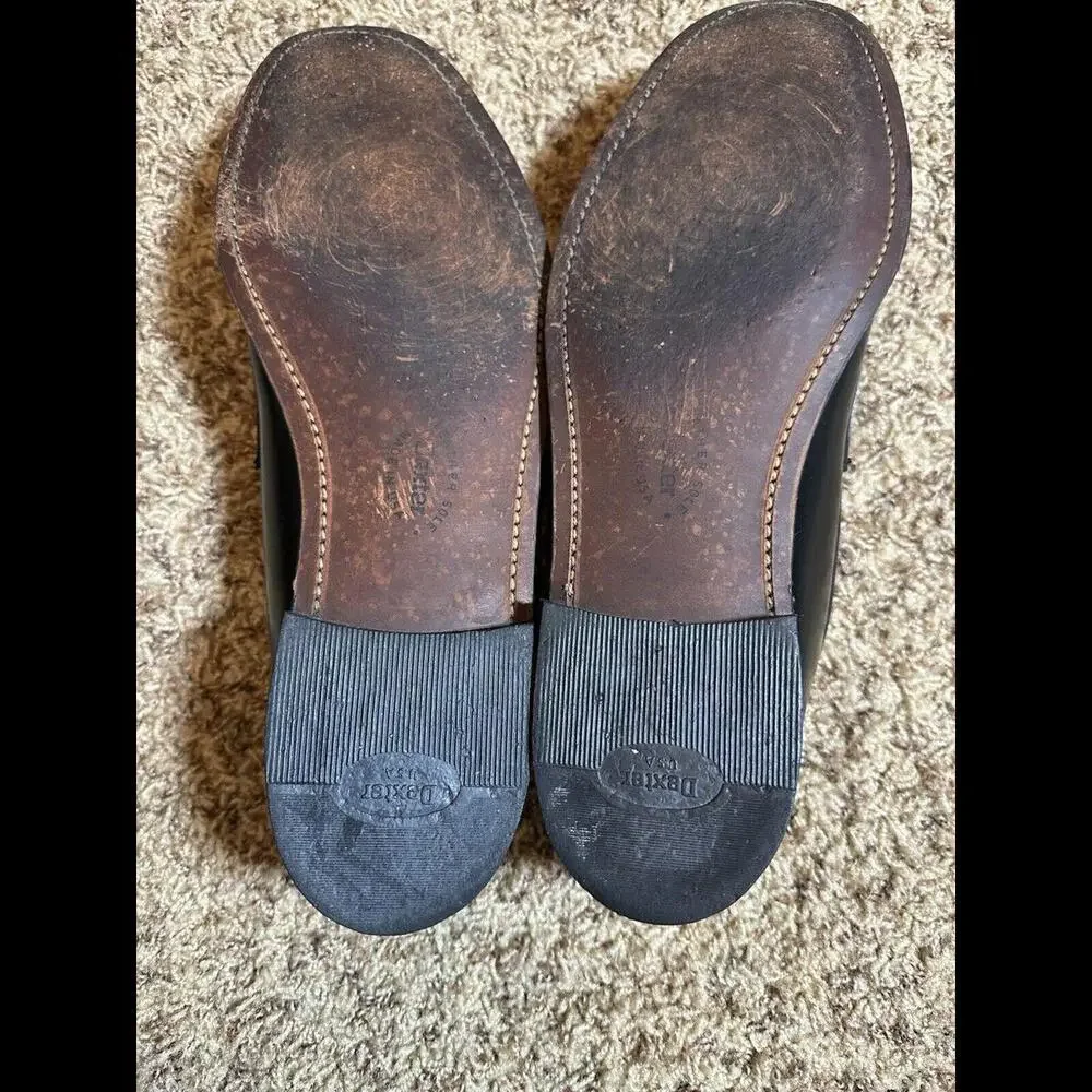 DEXTER Mens Leather Penny Loafer Flexible Outsole Comfort‎ Size 13